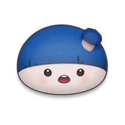 Teal Cappy monsterling